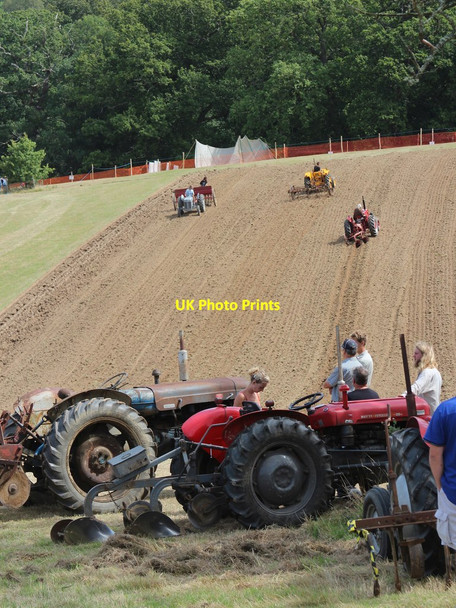 Photo 6"x4" Tractors, Rural Past Times Country Fair Pestalozzi International Village c2014