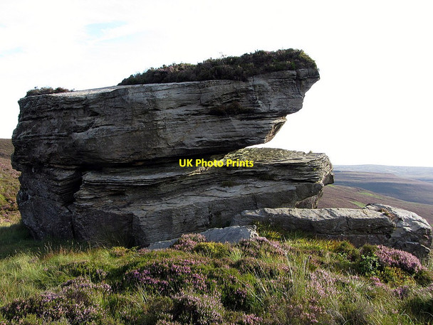 Photo 6"x4" The Kielder Stone Craigy Knowe c2014