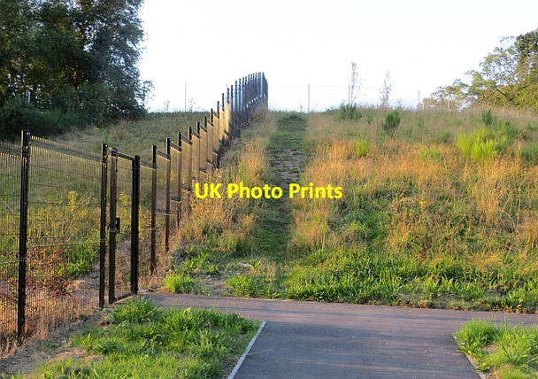 Photo 6"x4" Fence, Elgin Academy Elgin c2014