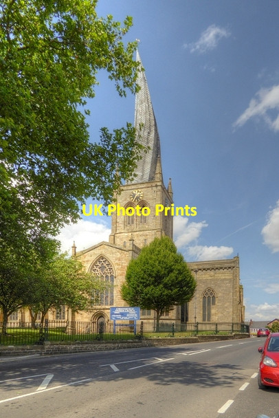 Photo 6"x4" Church of St Mary and All Saints, Chesterfield Chesterfield\/SK3871 c2014