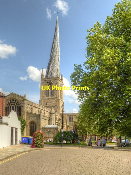 Photo 6"x4" The Church of St Mary and All Saints, Chesterfield Chesterfield\/SK3871 c2014