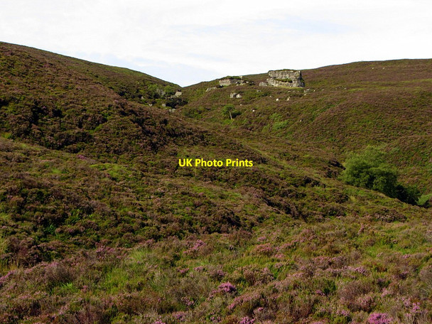 Photo 6"x4" The Kielder Stone above Kielderstone Cleugh Craigy Knowe c2014