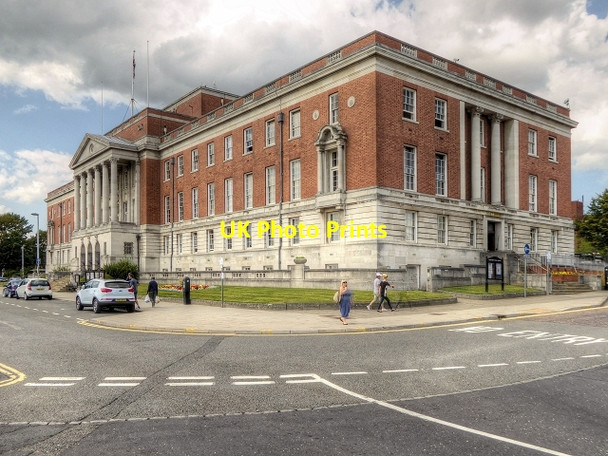 Photo 6"x4" The Town Hall, Rose Hill, Chesterfield Chesterfield\/SK3871 c2014