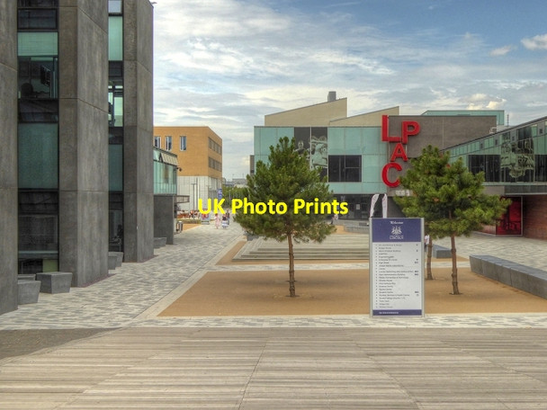 Photo 6"x4" Lincoln University Precinct, Brayford Campus Lincoln c2014