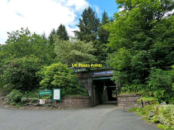 Photo 6"x4" Approaching Arrochar and Tarbet Station Tarbet\/NN3104 c2014