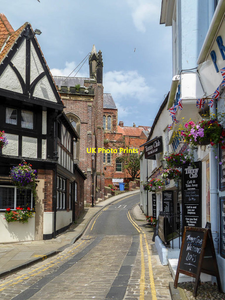 Photo 6"x4" East Sandgate, Scarborough Harbour, Yorkshire Scarborough\/TA0388 c2014