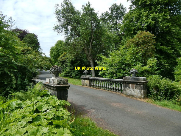 Photo 6"x4" Bridge over the Finlaystone Burn Parkhill\/NS3573 c2014