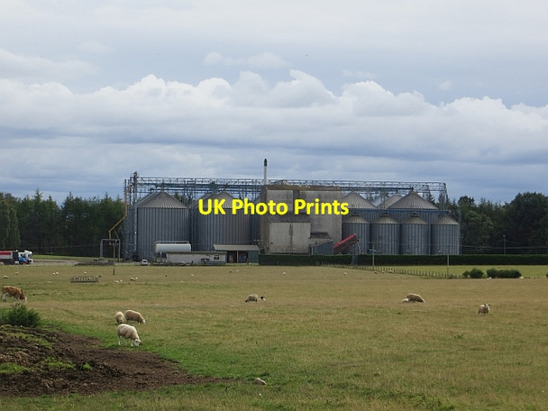 Photo 6"x4" Grain drying plant West Whitefield c2013