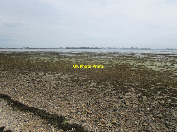 Photo 6"x4" View towards Portsea Island Port Solent c2014