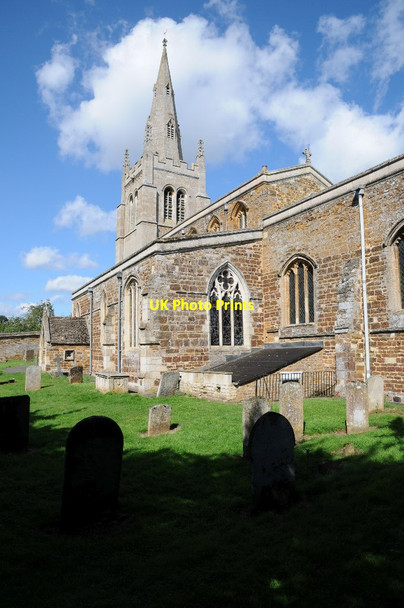 Photo 6"x4" Great Gransley church Great Cransley c2014