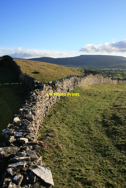 Photo 6"x4" Ravenstonedale Park Pale (wall) on Ash Fell Greenside\/NY7104 c2006