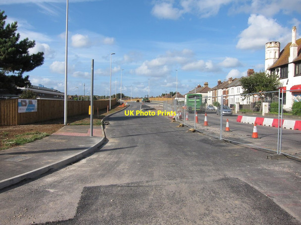 Photo 6"x4" Combe Valley Way construction Bexhill c2014 P1