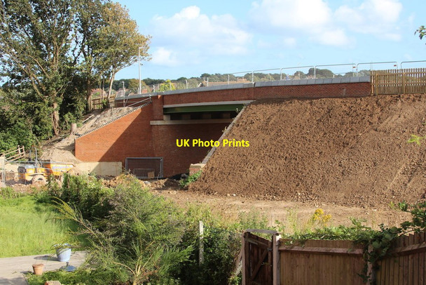 Photo 6"x4" New bridge, Woodsgate Park Bexhill c2014