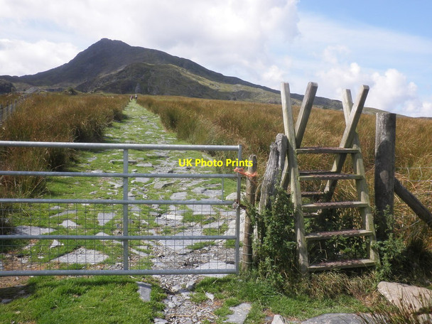 Photo 6"x4" Stile on the track to Moel Siabod Capel Curig c2014