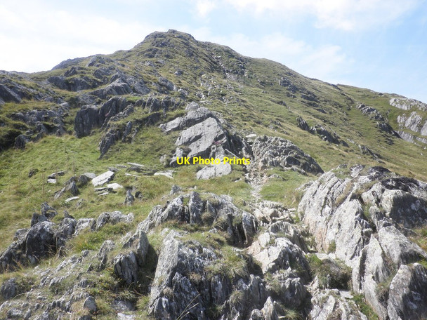 Photo 6"x4" Rocky climb on Moel Siabod Capel Curig c2014