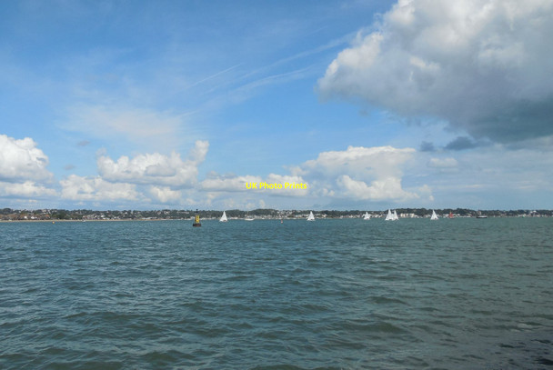 Photo 6"x4" Yachts in Poole Harbour Poole\/SZ0191 c2014