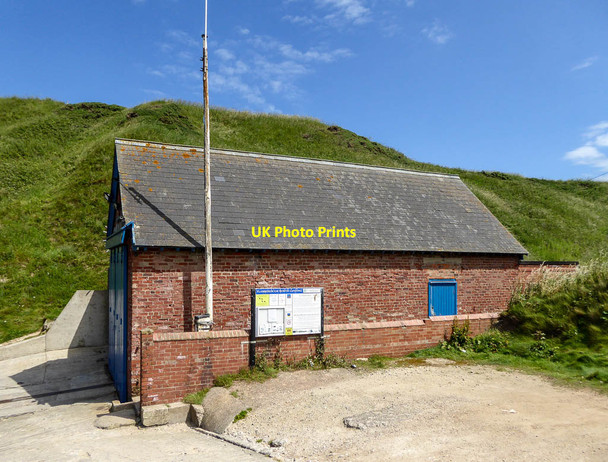 Photo 6"x4" Lifeboat House, North Landing, Yorkshire North Landing c2014