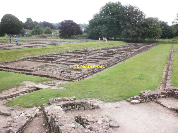 Photo 6"x4" Roman barracks, Caerleon Caerleon or Caerllion c2014