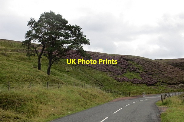 Photo 6"x4" B7040 near Leadhills Leadhills c2014