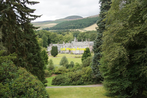 Photo 6"x4" Dawyck House from the Beech Terrace, Dawyck Botanic Gardens Bellspool c2014