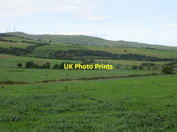Photo 6"x4" View towards Brown Carrick Hill Doonfoot c2014