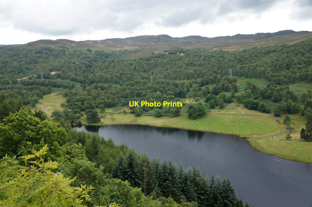 Photo 6"x4" Loch Tummel from the Queen's View Netherton\/NN8659 c2014
