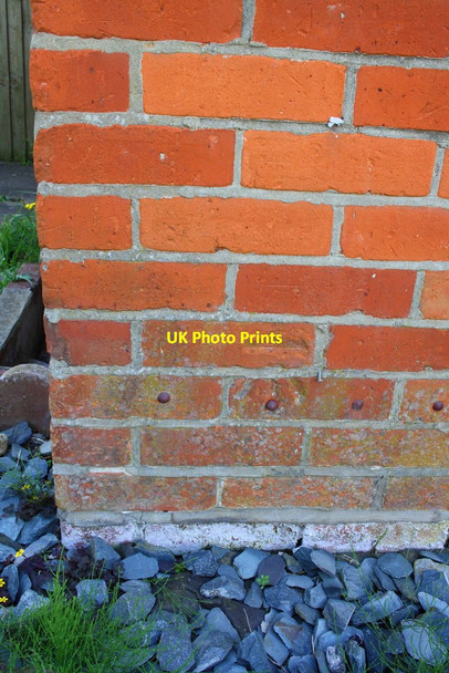 Photo 6"x4" Benchmark on #70 Callington Road Whitley\/SU7170 c2014