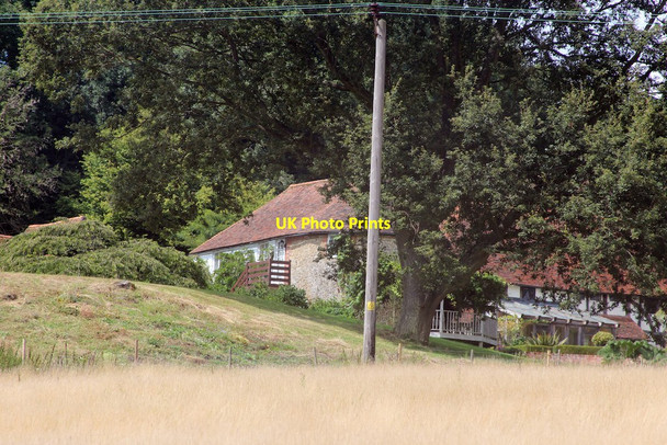 Photo 6"x4" Oast House at Elmstone Farm, Elmstone Hole Road, Grafty Green Boughton Malherbe c2014