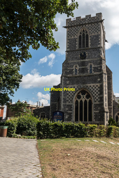 Photo 6"x4" Tower, John the Baptist Church, Barnet Barnet c2014