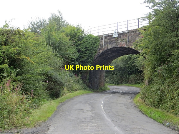 Photo 6"x4" Railway bridge, Capenoch Maybole c2014