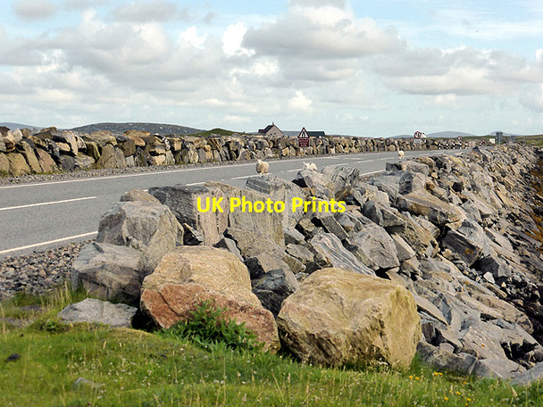 Photo 6"x4" The start of the causeway between Grimsay and North Uist \u00c0ird nan Sr\u00f9ban\/NF8457 c2014