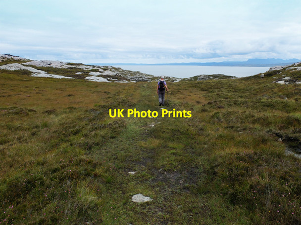 Photo 6"x4" The path to Caol Rona Torran\/NG5949 c2014