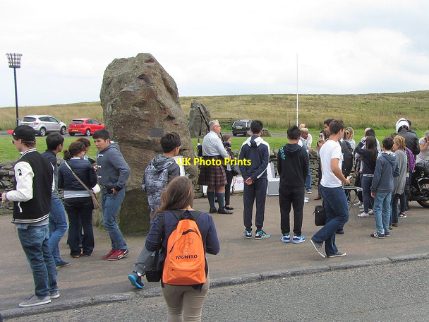 Photo 6"x4" Scotland welcomes Japanese tourists, Carter Bar Whitelee\/NT7105 c2014