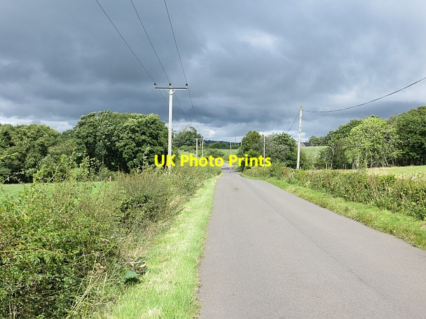 Photo 6"x4" Crosshill to Kirkmichael road Crosshill\/NS3206 c2014