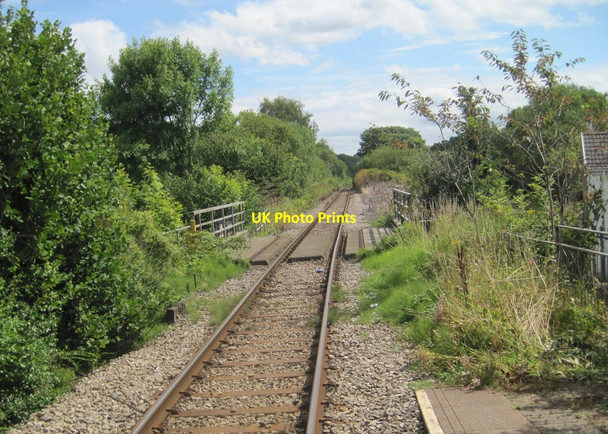 Photo 6"x4" Troedyrhiw Garth railway station (site), Bridgend Maesteg\/SS8591 c2014