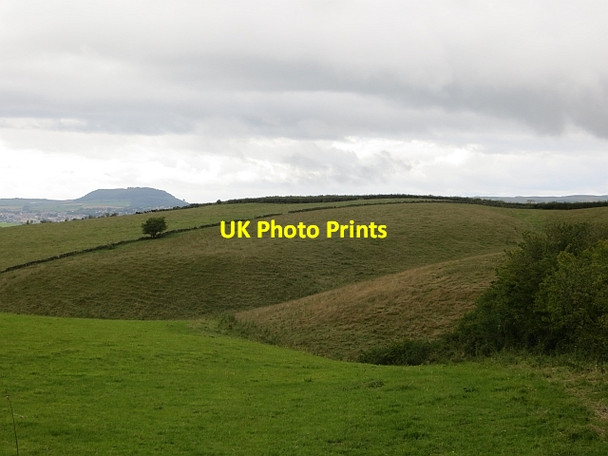 Photo 6"x4" Spurs and reentrants, Guiltree Hill Kirkmichael\/NS3408 c2014