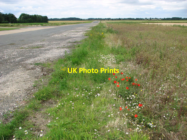 Photo 6"x4" Taxiway at Little Snoring Airfield Kettlestone c2014
