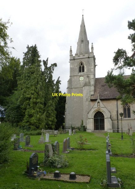Photo 6"x4" Church of St Helen, Grove Grove\/SK7379 c2014 P1