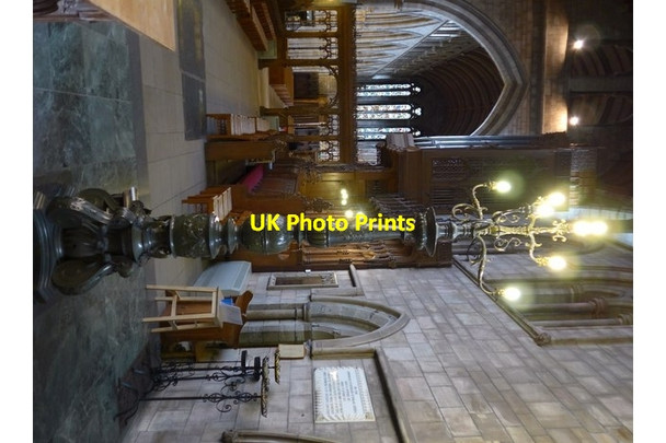 Photo 6"x4" Inside Dunblane Cathedral (15b) Dunblane c2014