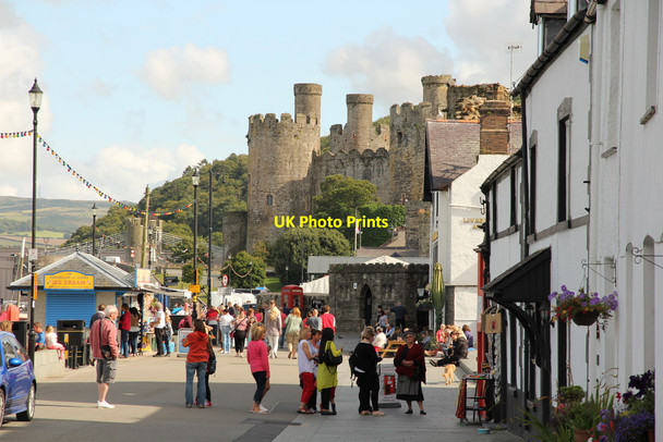 Photo 6"x4" Conwy quayside Conwy c2014