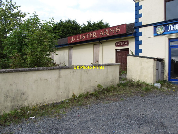 Photo 6"x4" A pub with no beer - the boarded up Ulster Arms at Moneyslane Ballyroney c2014