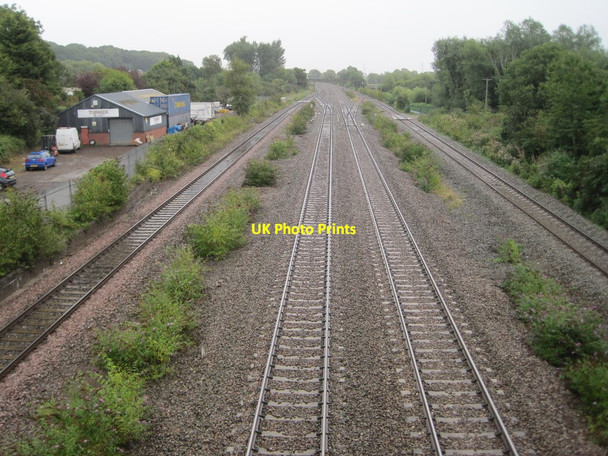 Photo 6"x4" Magor railway station (site), Monmouthshire, 2013 Whitewall Common c2013