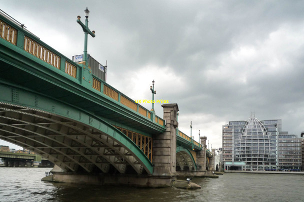 Photo 6"x4" Southwark Bridge London c2010