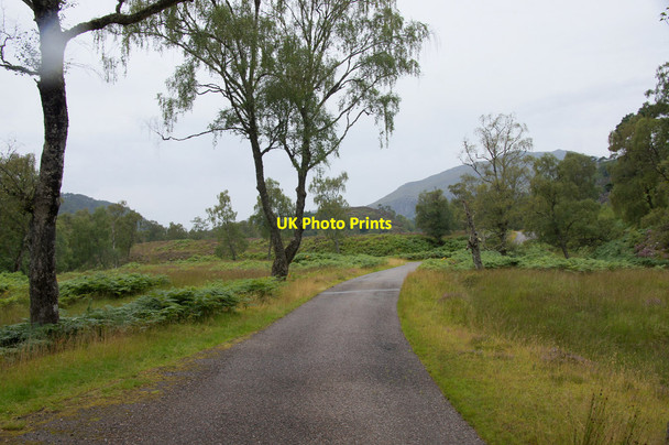 Photo 6"x4" Road through Glen Strathfarrar near Creag a' Bhealaidh Glen Strathfarrar\/NH3439 c2014