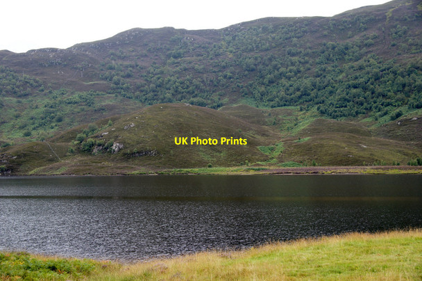 Photo 6"x4" Loch Beannacharan in Glen Strathfarrar Loch Beannacharan\/NH3039 c2014