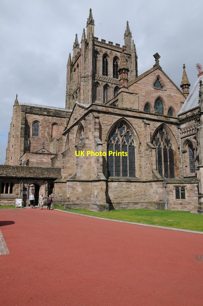 Photo 6"x4" Hereford Cathedral Hereford c2014