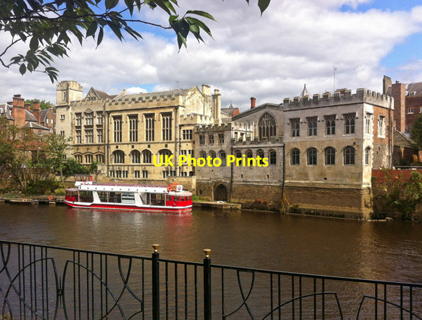 Photo 6"x4" York Guildhall and the Ouse York\/SE5951 c2014