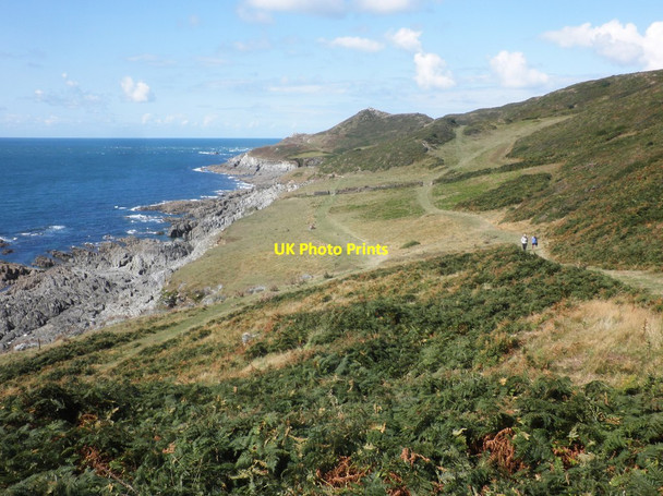 Photo 6"x4" Paths to Morte Point Mortehoe c2014