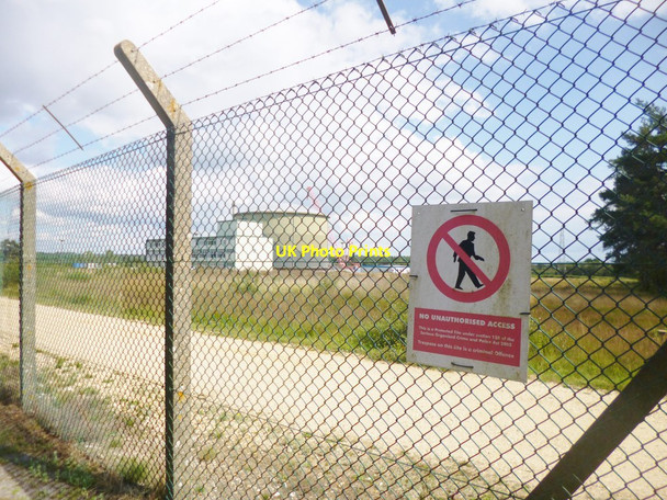 Photo 6"x4" Winfrith Heath, warning sign Blacknoll c2014