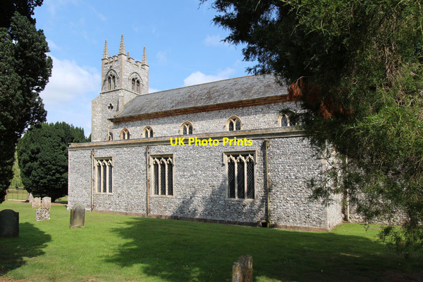 Photo 6"x4" St Martin of Tours, Houghton New Houghton\/TF7927 c2014